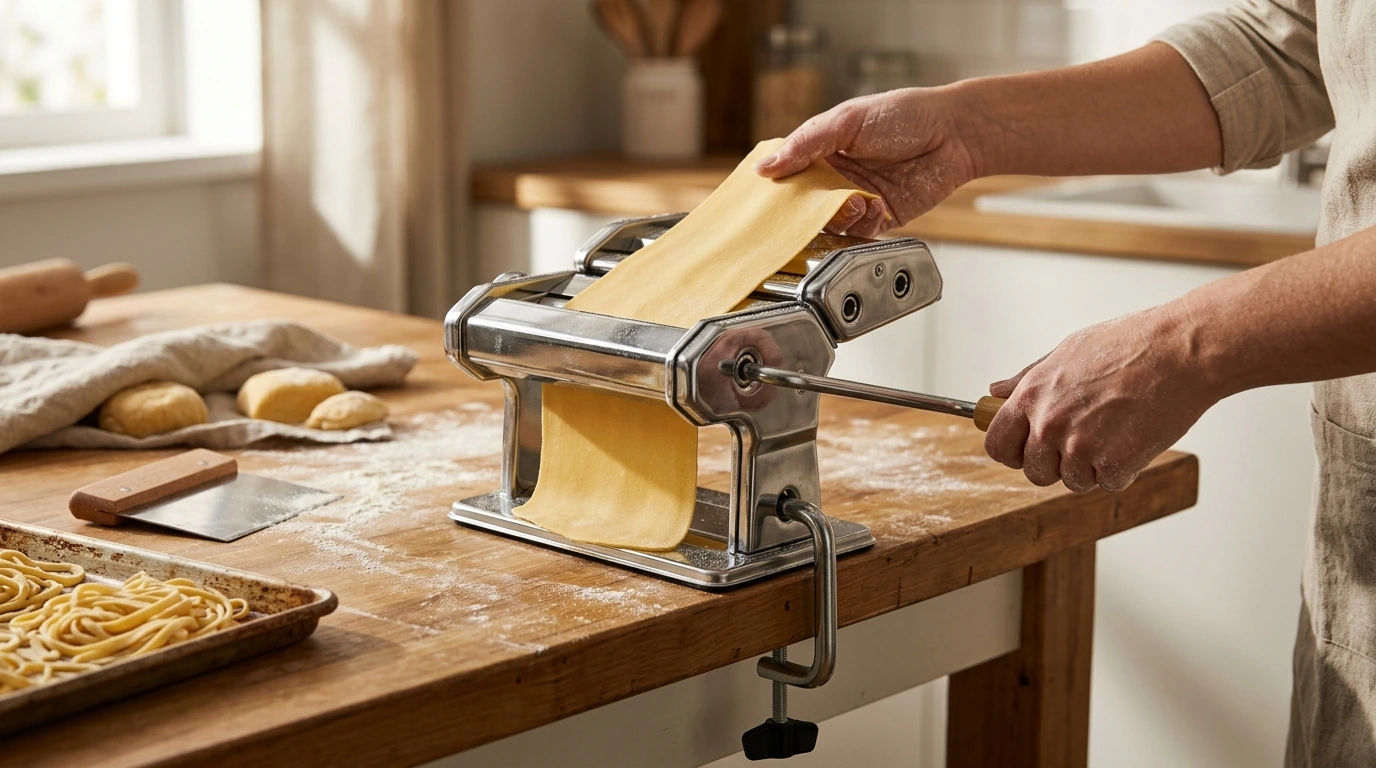 Manual Pasta Maker Set Guide: Fresh Noodles at Home