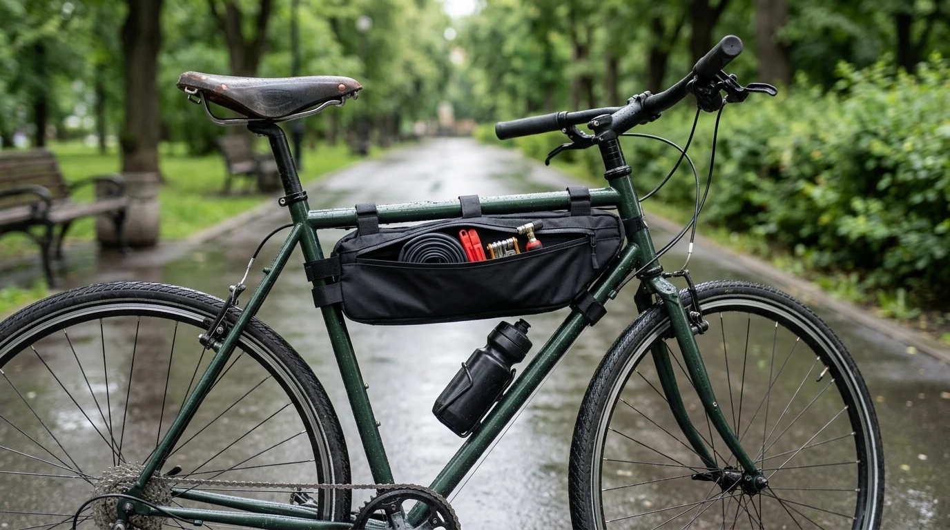 Pack Smarter: Waterproof 1.5L Frame or Saddle Bike Bag
