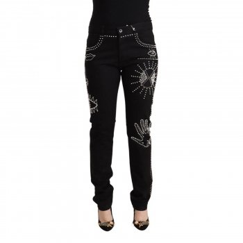 VALENTINO Slim Fit Black Denim Jeans: Style & Fit Guide