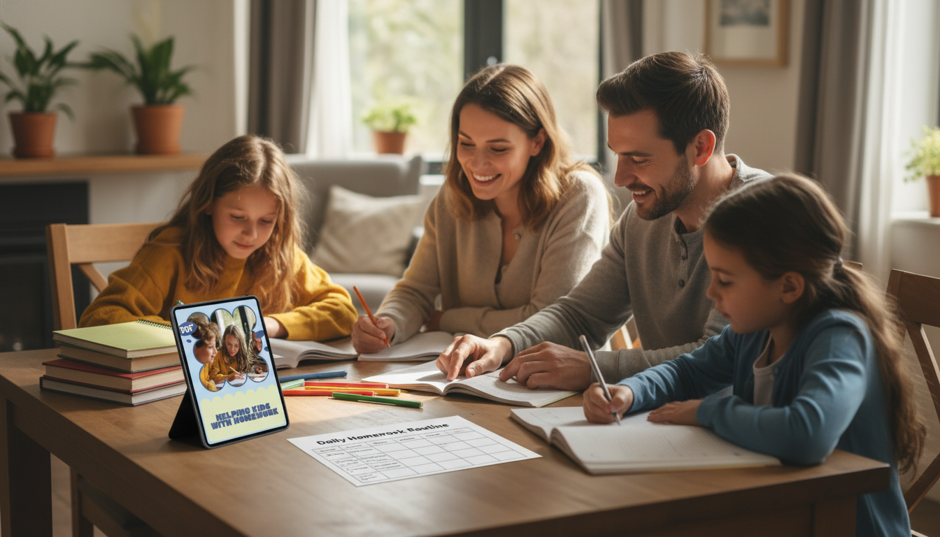 Help Your Child Focus on Homework: Simple Routine Tips